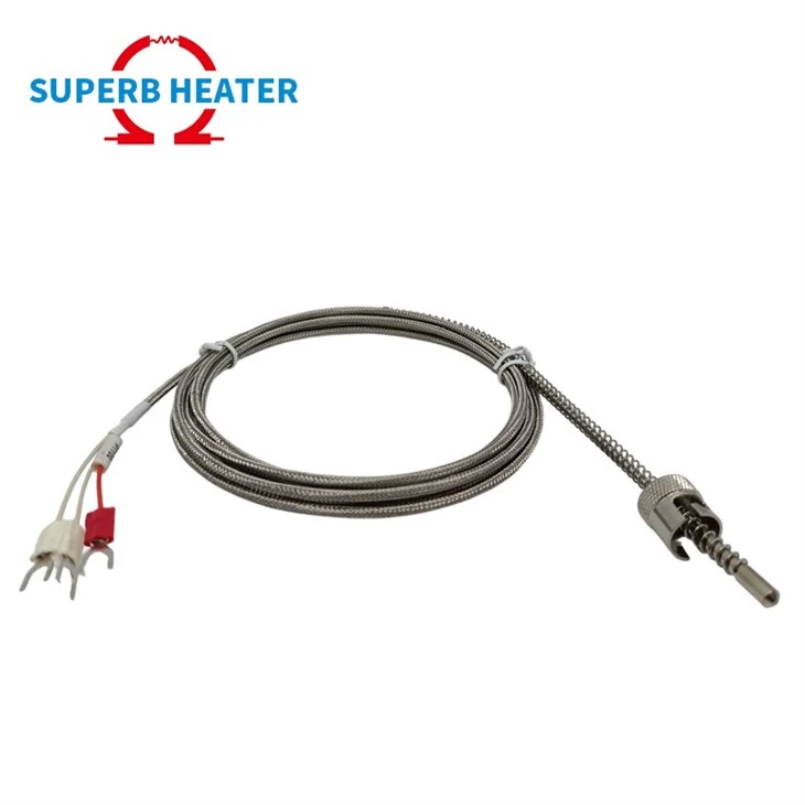K/E/J RTD PT100 PT1000 Thread Temperature Sensor Thermocouple For Extrusion Stove best