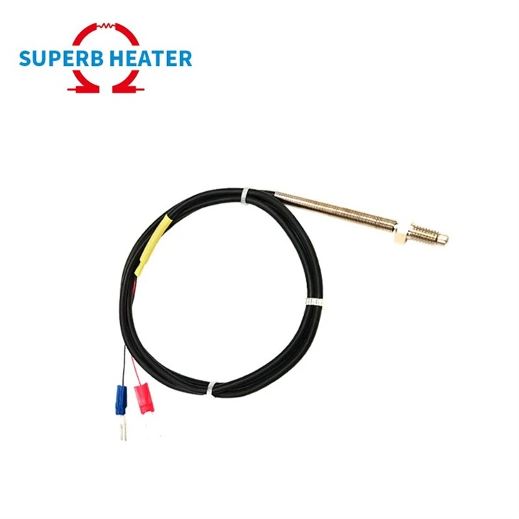 M6 M8 Waterproof Oil Resistant Silicone Screw K Type Thermocouple Temperature Sensor high quality